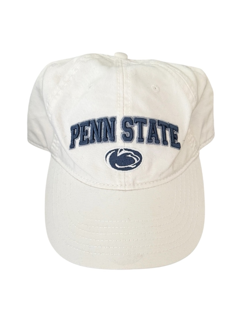 Penn State Legacy White Cap with Adjustable Strap
